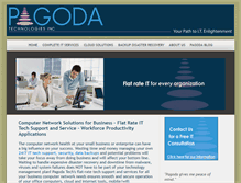 Tablet Screenshot of pagoda-tech.com